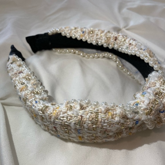 NWOT SHEIN Faux-Pearl Fashion Headband - Picture 3 of 5
